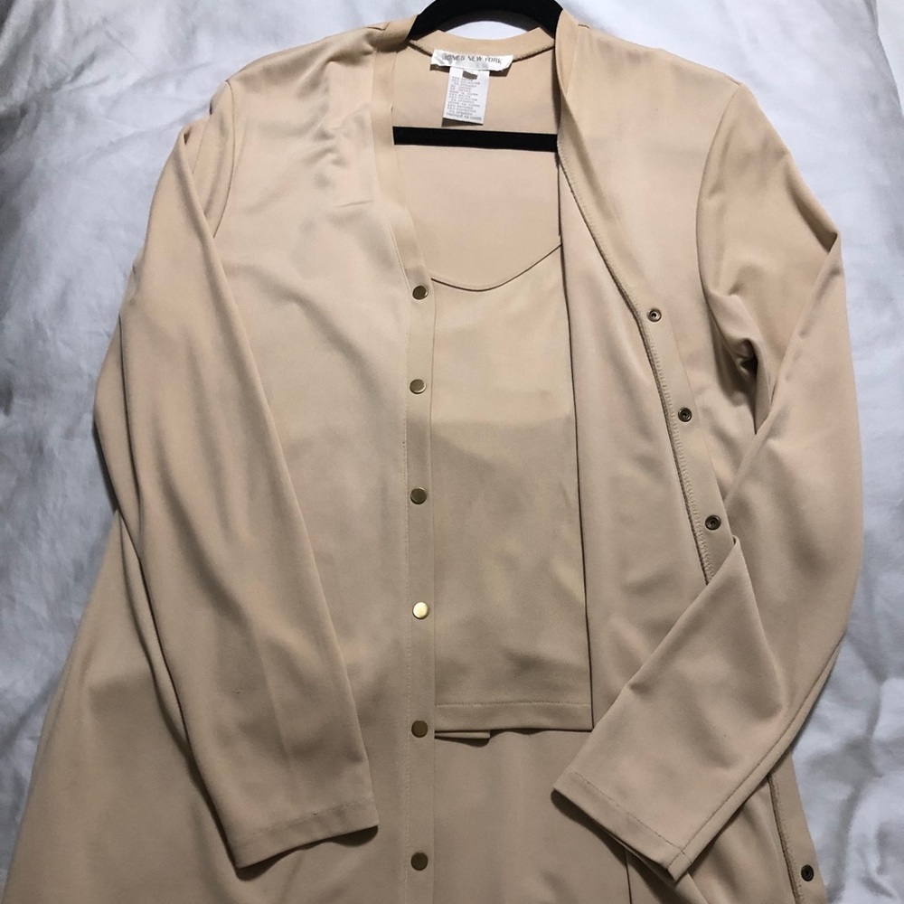 Jacket and camisole set